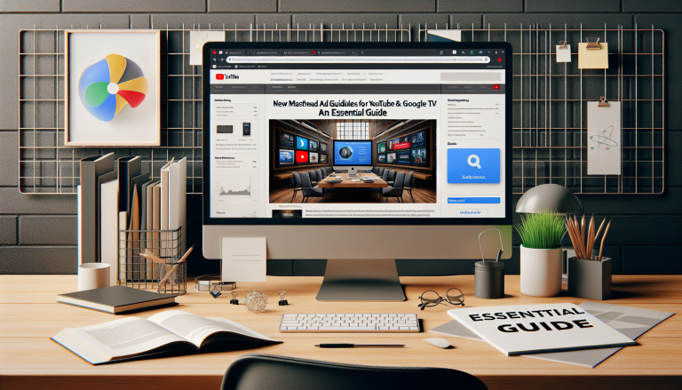Google Ads의 새로운 마스트헤드 광고 지침: 유튜브와 구글 TV를 위한 필수 가이드