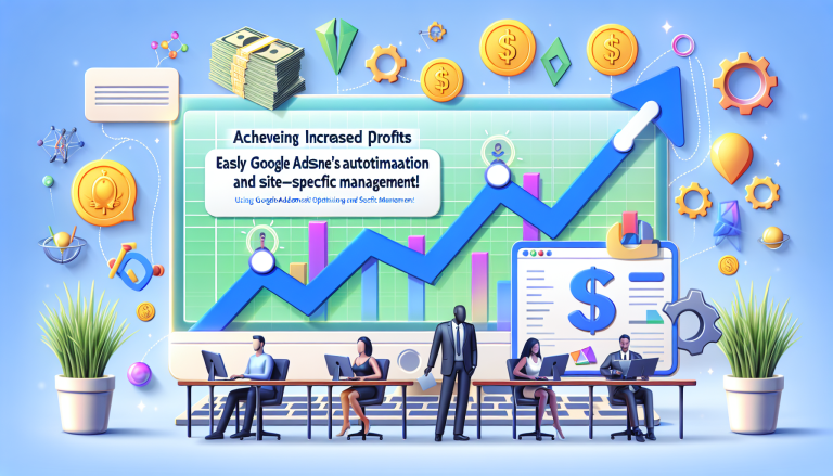 구글 AdSense 자동 최적화, 사이트별 관리로 수익 증가 쉽게 달성하기!