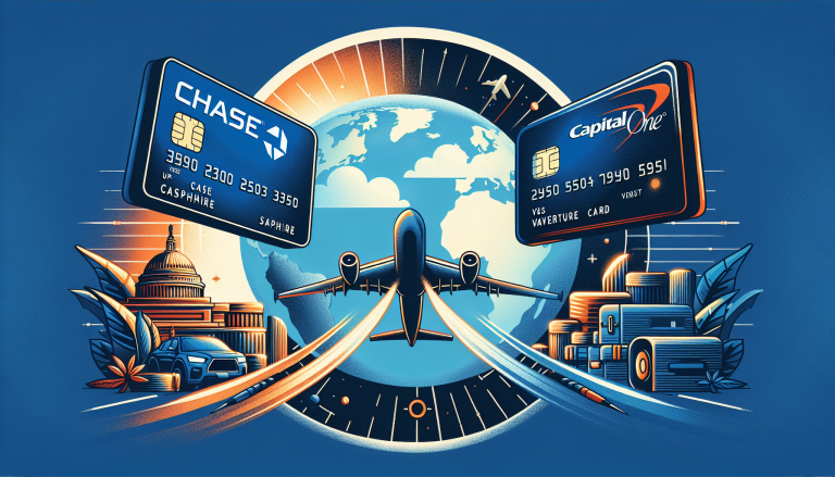 체이스 샤파이어 vs 캐피탈 원 벤처 X: 최적의 여행 크레딧 카드는?